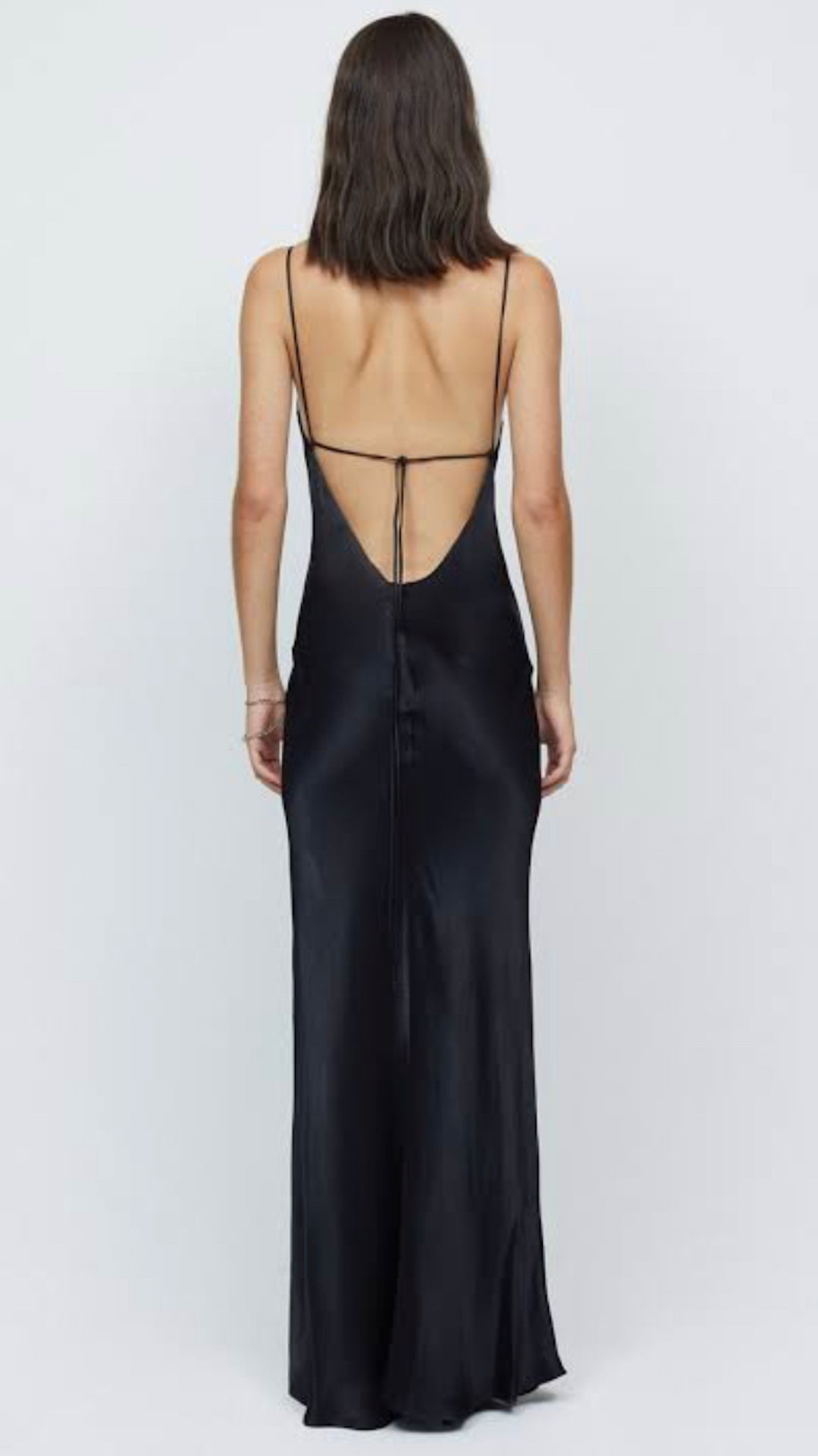 Bec and bridge 2024 black slip dress