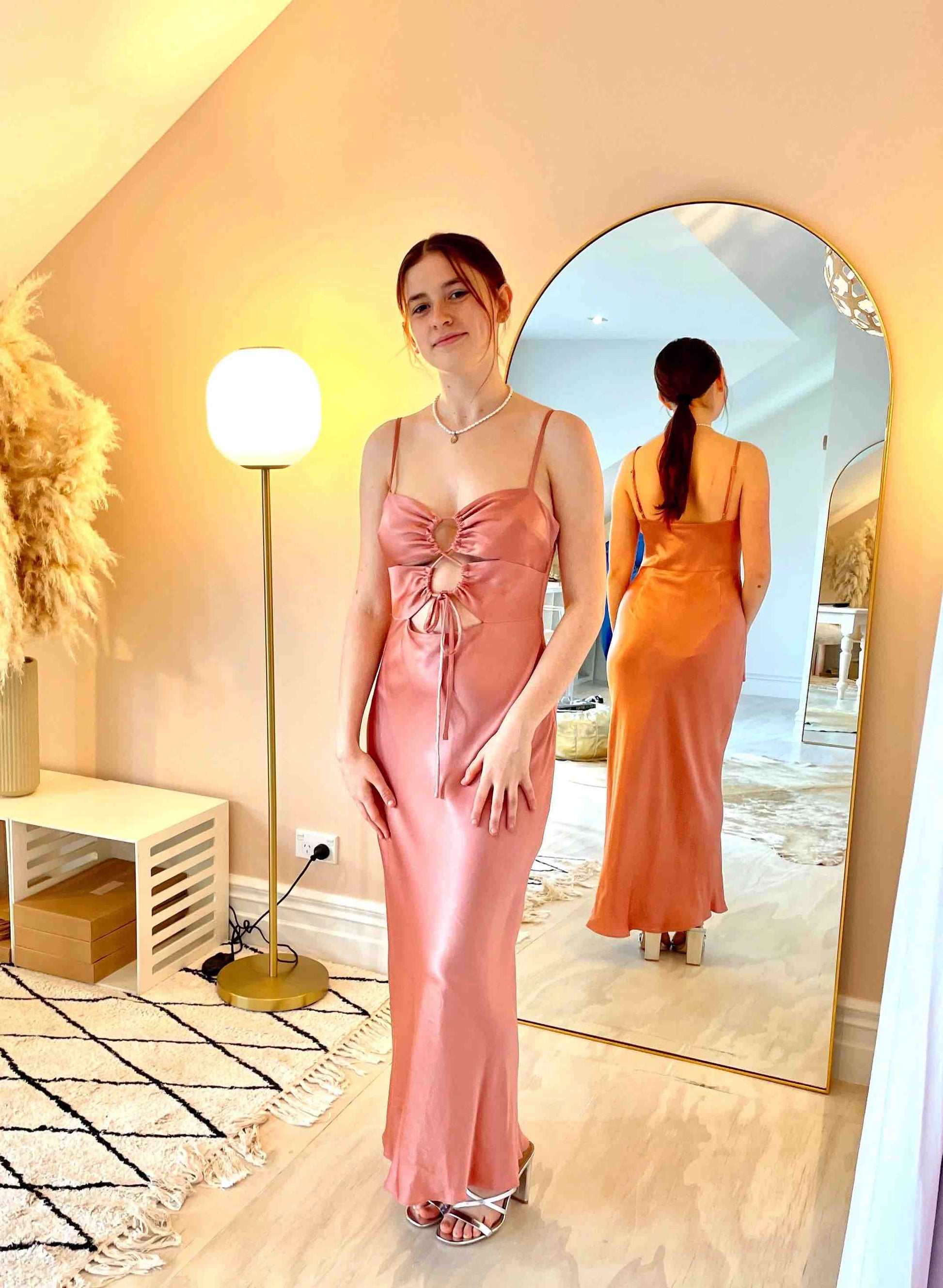 Shona Joy Eloise Lace Up Dress Rental, NZ – The Social Wardrobe