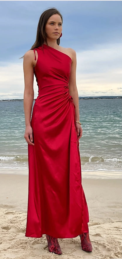 Sonya Nour Maxi Dress Red