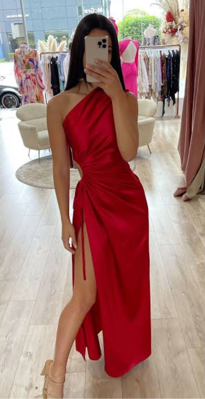 Sonya Nour Maxi Dress Red